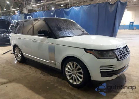 2018 Land Rover Range Rover Hse из США, поврежденный, VIN SALGS2SVXJA385424